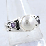 Fresh Water Pearl Silver Ring