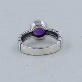 Rainbow Moonstone Sterling Silver Ring