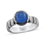 Rainbow Moonstone Sterling Silver Ring