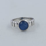 Rainbow Moonstone Sterling Silver Ring