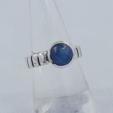 Rainbow Moonstone Sterling Silver Ring