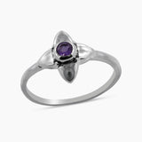 Natural Blue Topaz Sterling Silver Rings