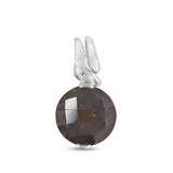 Smoky Quartz Silver Pendant