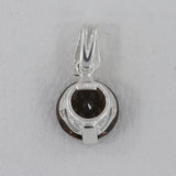 Smoky Quartz Silver Pendant