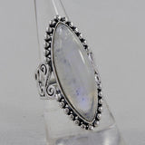 Natural Lapis Lazuli Silver Ring