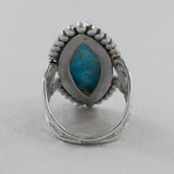 Natural Lapis Lazuli Silver Ring