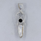 Natural Fresh Water Pearl Silver Pendant