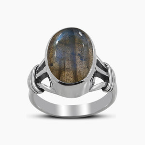 925 Sterling Silver Labradorite Rings
