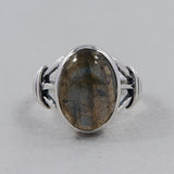 Labradorite Silver Ring