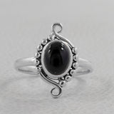 Tourmaline Silver Ring