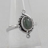 Tourmaline Silver Ring