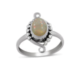 Tourmaline Silver Ring