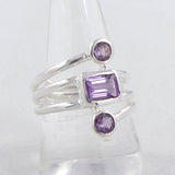 Genuine Iolite Silver Ring