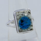 K2 Jasper Sterling Silver Handmade Ring