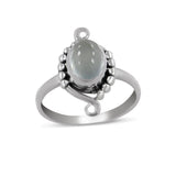 Tourmaline Silver Ring