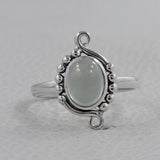 Tourmaline Silver Ring