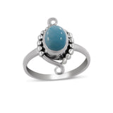 Tourmaline Silver Ring