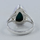 Chrysocolla Gemstone Silver Ring