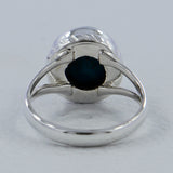 Chrysocolla Gemstone Silver Ring