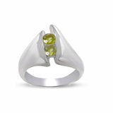 Peridot Silver Ring