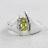 Peridot Silver Ring