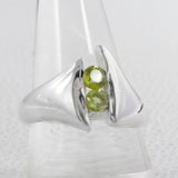 Peridot Silver Ring