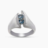 925 Sterling Silver Garnet Rings