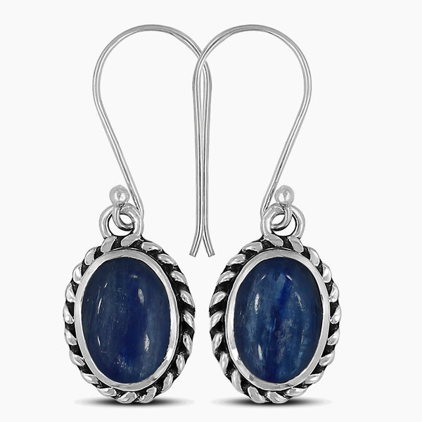 Kyanite Silver Earrings