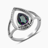 Citrine Gemstone Silver Rings