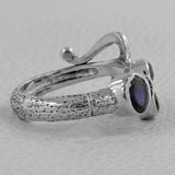 925 Sterling Silver Amethyst Rings