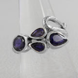 925 Sterling Silver Amethyst Rings