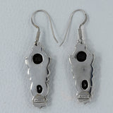 Smoky Quartz Silver Earrings