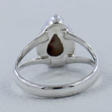 Pink Thulite Gemstone Silver Ring