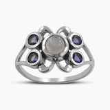 Lapis Lazuli Silver Rings