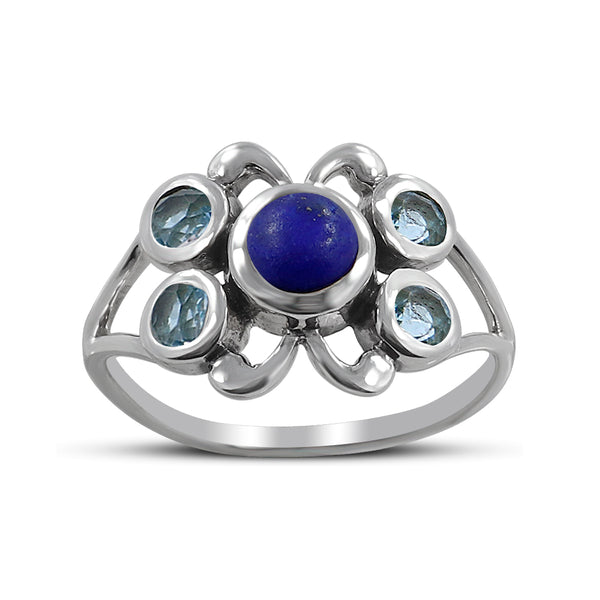 Lapis Lazuli Silver Ring