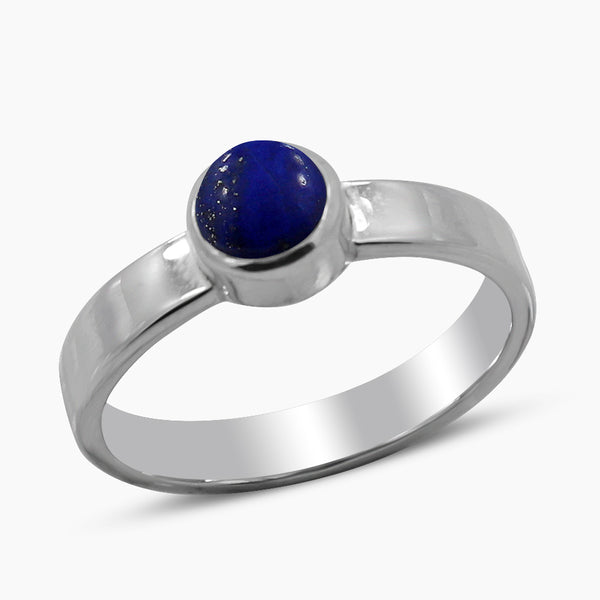Lapis Lazuli Silver Rings