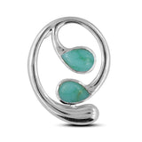 Pink Opal 925 Silver Pendant