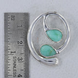 Pink Opal 925 Silver Pendant