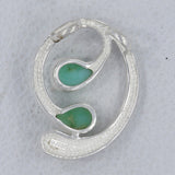Pink Opal 925 Silver Pendant