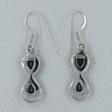 Crystal Quartz Silver Earrings