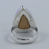 Russian Dendritic Opal Sterling Silver Ring