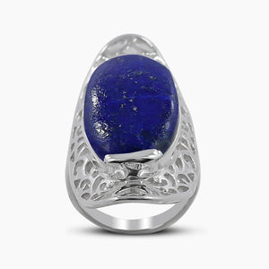 Spiny Oyster Turquoise Silver Ring