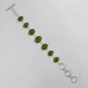 925 Sterling Silver Idocrase Bracelets