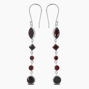 Peridot Silver Earrings