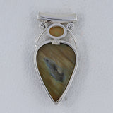 925 Sterling Silver Labradorite Pendant