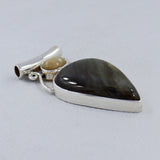 Labradorite 925 Sterling Silver Pendant