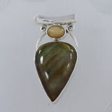 Labradorite 925 Sterling Silver Pendant