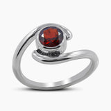 Rainbow Moonstone Silver Rings