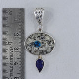 K2 Jasper 925 Sterling Silver Pendant