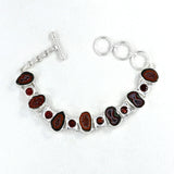 Tabasco Geode 925 Sterling Silver Bracelet